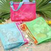 imageTagitary Beach Toy Mesh Beach Bag Kids Shell Collecting Bag Beach Sand Toy Seashell Bags Swimming Accessories for Boys and GirlsOnly BagsA Set of 3Greenlight Pinkblue