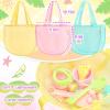 imageTagitary Beach Toy Mesh Beach Shell Bags for Kids Sand Toys Kids Beach Essential Treasure Bag Swimming Pool Bag Beach Gift for Boys and GirlsOnly BagsA Set of 3