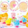 imageTagitary Bunny and Jumping Chick Wind Up Toys Easter Plush Rabbit and Chicken Toy for Kids Toddlers Easter Egg Hunt Basket Party Favor Stocking Stuffers Classroom Prizes Christmas Birthday Gift