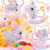 imageTagitary Plush Bunny Toy for KidsInteractive Realistic Bunny with SoundsWalkingEars WigglingTwitch Mouth and NoseHopping Rabbit Toys Easter Christmas Birthday Gift for ToddlersB