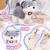 imageTagitary Plush Toy Electronic Dog Toys for KidsInteractive Pet Puppy WalkingBarking and Tail WaggingFake Dog Toy with LeashEaster Christmas Birthday Gift for Toddlers KidsA