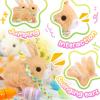 imageTagitary Plush Toys Bunny Electronic Toy with SoundsWiggling EarsHoppingTwitching Mouth and Nose Interactive Rabbit Toy for Kids with LeashEaster Birthday Gift for Toddlers KidsYellow