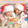 imageTagitary Plush Toys Bunny Electronic Toy with SoundsWiggling EarsHoppingTwitching Mouth and Nose Interactive Rabbit Toy for Kids with LeashEaster Birthday Gift for Toddlers KidsWhite
