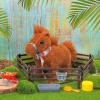 imageTagitary Plush Horse Toys for KidsElectronic Interactive Plush Toys with Leash That Making SoundsWalkingand Wagging TailStuffed Horse Realistic Pet for Boys GirlsBrown