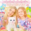 imageTagitary Plush Toys Electronic Toy Cat That Walking and MeowingTail Wagging Interactive Toy Cat for Kids with LeashEaster Christmas Birthday Gift for Toddlers KidsA