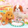 imageTagitary Plush Toys Puppy Electronic Toy Walking and Barking DogsTail Wagging Fake Dog Interactive Dog Toy for Kids with LeashEaster Christmas Birthday Gift for Toddlers KidsA