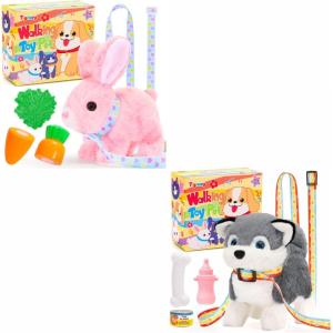 image:imageTagitary Plush Toy Electronic Dog Toys for KidsInteractive Pet Puppy and Buuny