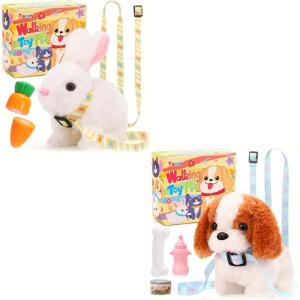 image:imageTagitary Plush Toys Puppy and Rabbit Electronic Toys Set for Kids