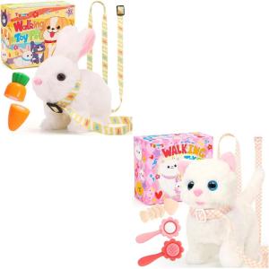 image:imageTagitary Plush Toys Electronic Toy Cat and Bunny Toys for Kids